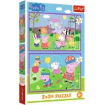 Puzzle 2x24 "Peppa"