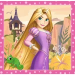 Puzzle 3in1 "Flori frumoase" - imagine 3