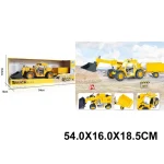 Tractor cu remorca cu inertie,cu sunete si lumini (36627)