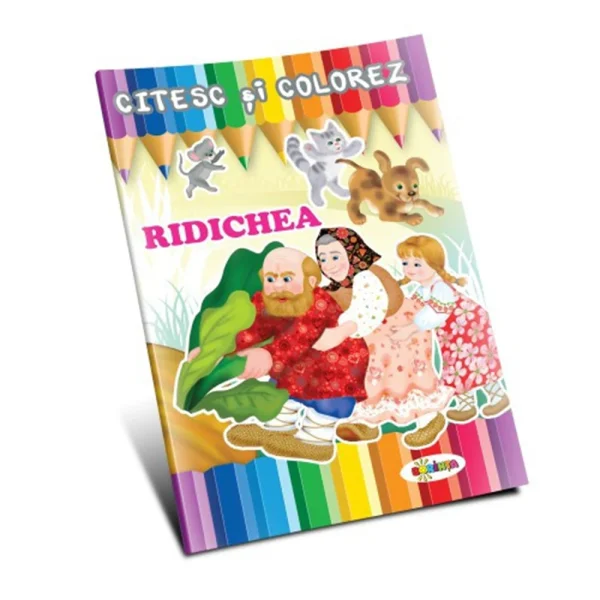 Citesc si colorez Ridichea