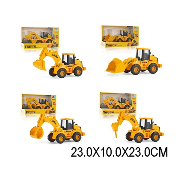 Jucarie tractor pe baterii