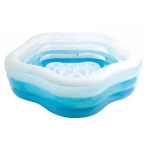 INTEX Piscină gonflabilă pentru copii cu baza gonflabilă 185x180x53 cm, 460 L, 3+