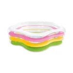 INTEX Piscină gonflabilă pentru copii cu baza gonflabilă 185x180x53 cm, 460 L, 3+ - imagine 2