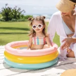 Piscină gonflabilă pentru copii Sunset Glow, 61×22 cm, 28 L, 1–3 ani, Intex (57107) - imagine 2