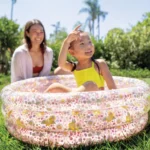 Piscină gonflabilă pentru copii Sweet Blossom, 86×25 cm, 56 L, 1–3 ani, Intex (58427) - imagine 2