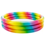 Piscină gonflabilă pentru copii Rainbow Ombre 147×33 cm, 330 L, 2+ ani, Intex (58439)