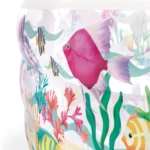 Piscină gonflabilă pentru copii Fishy Fun cu bază gonflabilă, 152×56 cm, 360 L, 6+ ani, Intex (58480) - imagine 4