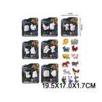 Animale din gips pentru colorat 2fel. (60718)