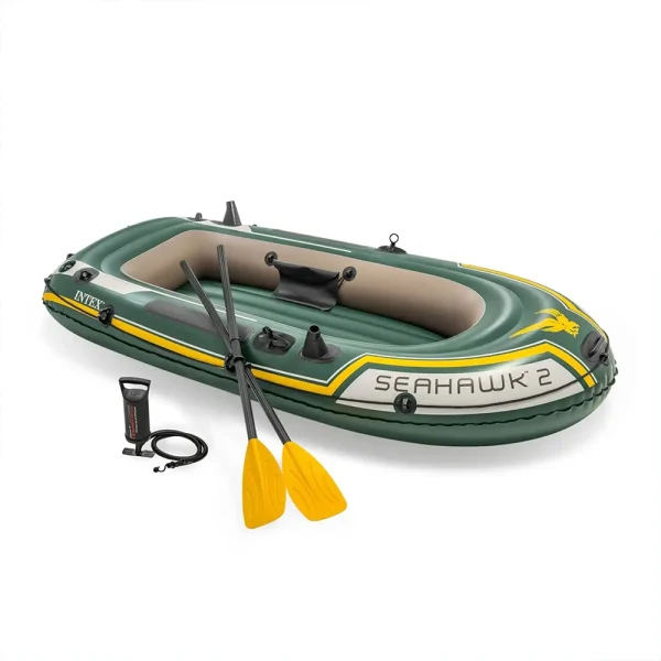 INTEX Barca gonflabilă “Seahawk 2” cu vâsle și pompă, 236x114x41 cm, până la 240 kg