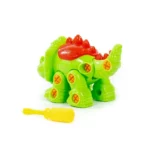 Constructor dinozaur Triceratops – 32 piese, Polesie (76816) - imagine 3