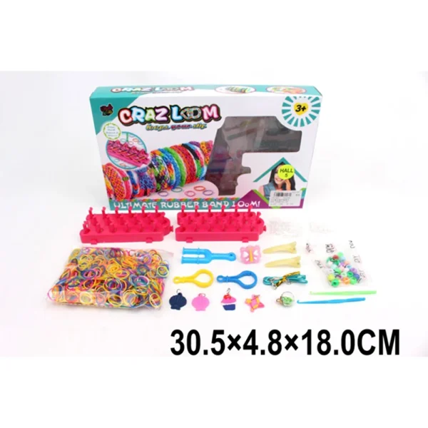 Jucarie set elastice pentru bratari