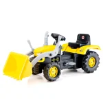 Tractor excavator cu pedale