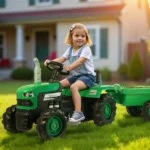 Tractor cu pedale și remorcă, Dolu (8053) - imagine 2