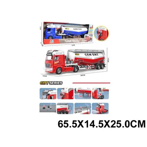 Jucarie camion pe baterii