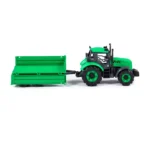 Tractor cu inerție și remorcă Progress, verde (în cutie), Polesie (91260) - imagine 5