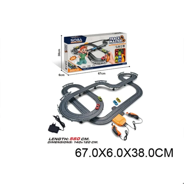 Jucarie drum pentru curse cu R/C, incarcator