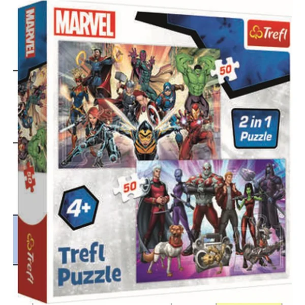 Puzzle 50+50 "Eroi"