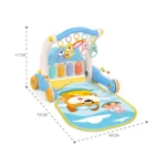 Covoras de joaca cu zornaitoare 2 in 1 (19605)