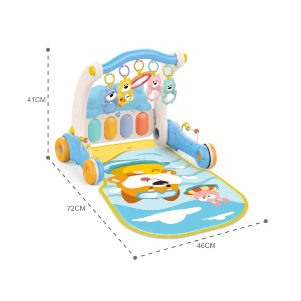 Covoras de joaca cu zornaitoare 2 in 1 (19605)