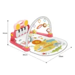 Covoraș de joacă educativ cu pian muzical, Huanger HE0636 (19995)