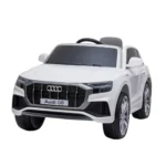 Mașină electrică pentru copii Audi Q8 (JJ2066 / 1 alb)