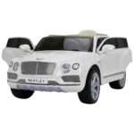 Mașină electrică pentru copii Bentley Bentayga (JJ2158 / 2 alba) - imagine 6
