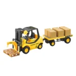 Stivuitor cu remorcă, cu inerție, lumini și sunete - 1:16 - WY690A-1 ,Wenyi (69018)