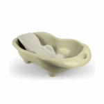 Cadă pentru bebeluși Hippo cu șezut de baie, verde, Dolu (7269)