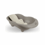 Cadă pentru bebeluși Hippo cu șezut de baie, gri, Dolu (7270)