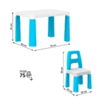 Masă pentru copii cu două scaune (0471) - imagine 2