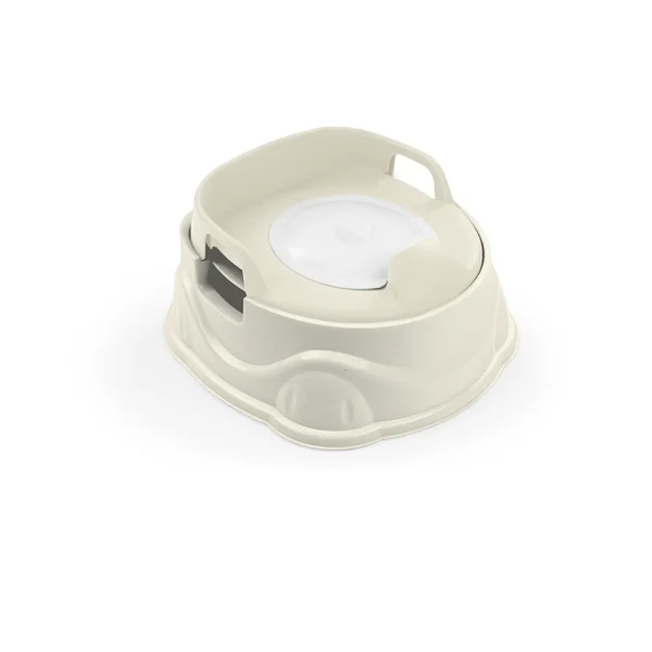 Oliță pentru copii 3 în 1 cu reductor WC și treaptă, bej, Dolu (7182)