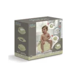 Oliță pentru copii 3 în 1 cu reductor WC și treaptă, verde, Dolu (7183) - imagine 3