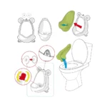 Pisoar pentru băieței (6870) - imagine 3