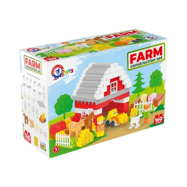 Set constructor Fermă, 160 piese (0327)