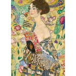 Puzzle 1000 elemente "Doamna cu evantaiul" - imagine 2