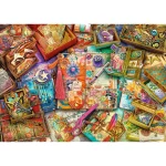 Puzzle Premium Plus 1000 elemente "Biroul Jurnaliştilor" - imagine 2