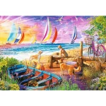 Puzzle 1000 elemente UFT "Bărci cu Pânze" - imagine 2