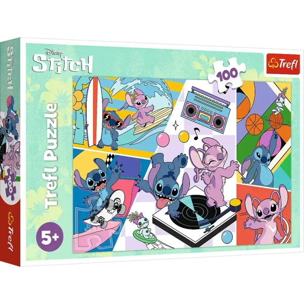 Puzzle 100 elemente "Amintirile lui Lilo si Stitch"