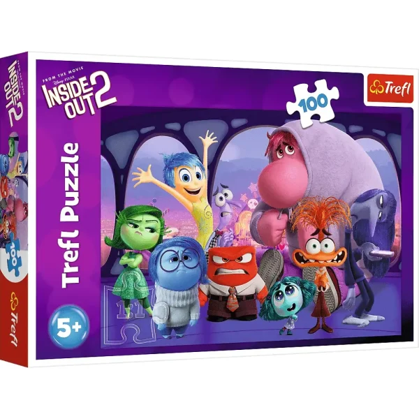 Puzzle 100 elemente "Inside OUT"