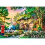 Puzzle Premium Plus 1000 elemente "Vila de la tara" - imagine 2