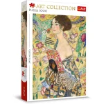 Puzzle 1000 elemente "Doamna cu evantaiul"