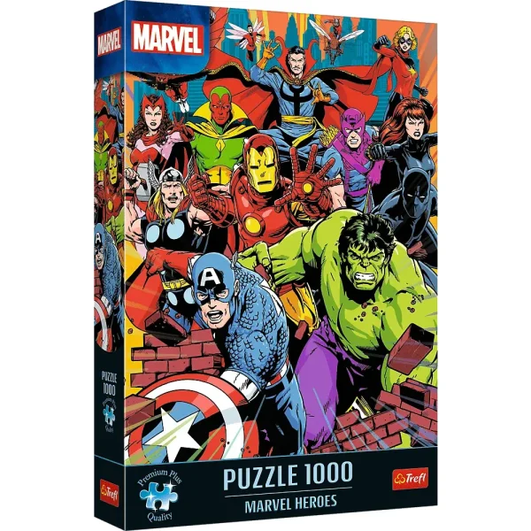 Puzzle Premium Plus 1000 elemente "Marvel Heroes"