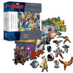 Puzzle din lemn 1000 elemente "Universul Comic,Marvel" - imagine 3