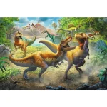 Puzzle 160 elemente"Tyranozauri" - imagine 2