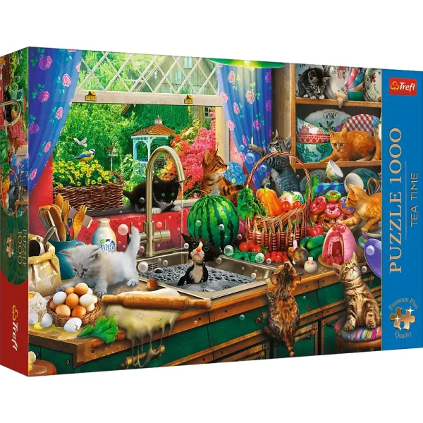 Puzzle Premium Plus 1000 elemente "Pisicii"