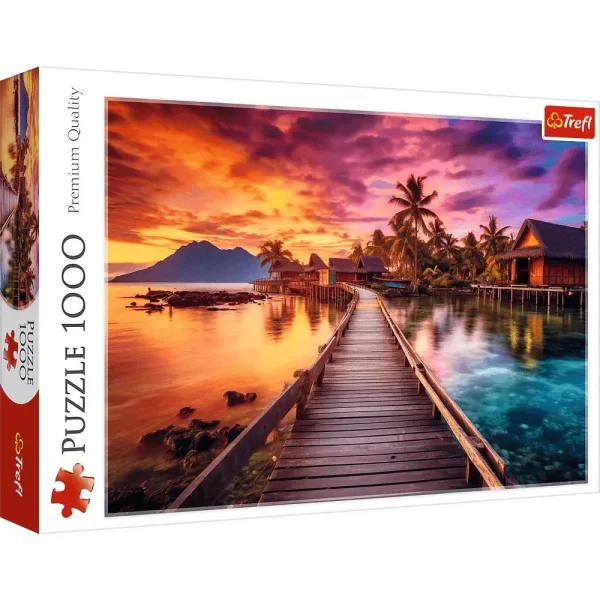 Puzzle 1000 elemente "Insula de paradis"