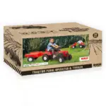 (8146) Tractor cu pedale cu remorcă Ranchero - imagine 3