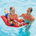 INTEX Saltea de înot gonflabilă cu mânere 112х62 cm, până la 40 kg, 6+, 2 culori - imagine 4