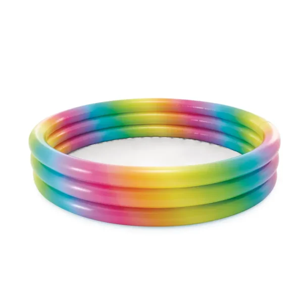 INTEX Piscină gonflabilă pentru copii “Curcubeu ombre” 147×33 cm, 330 L, 2+
