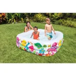 INTEX Piscina gonflabilă „Acvariul marin”, 159 x 159 x 50 cm, 340l, 3+ - imagine 2